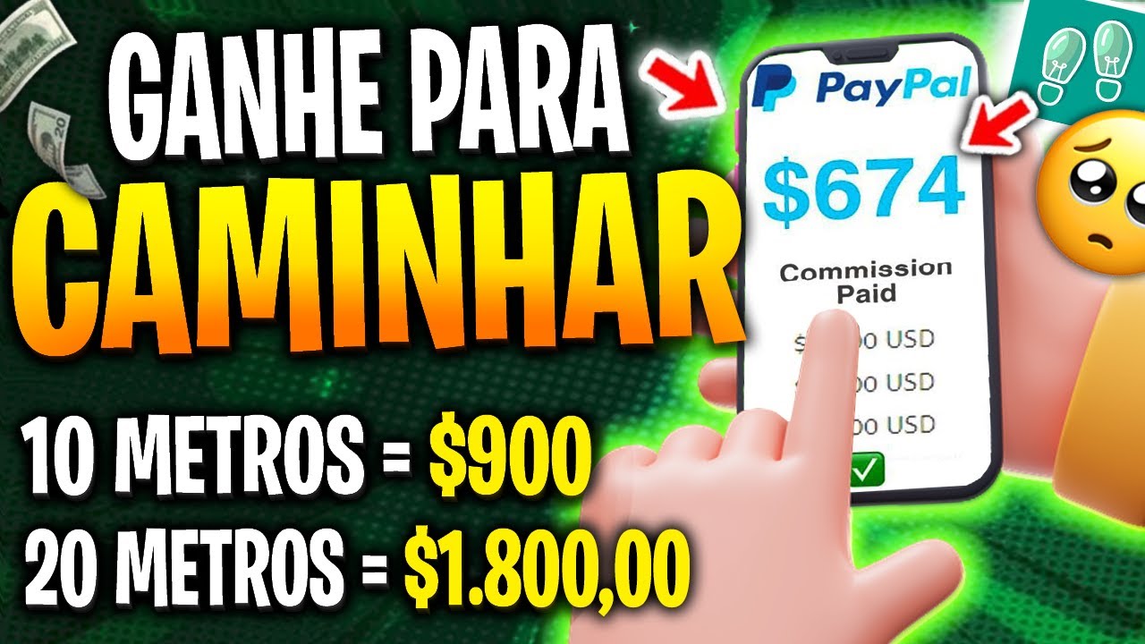 [🔥LUCKY STEP GANHE SEM INDICAR🔥] RECEBA $1800 Dólares CAMINHANDO | LUCKY STEP APP PAGA MESMO? PROVA!