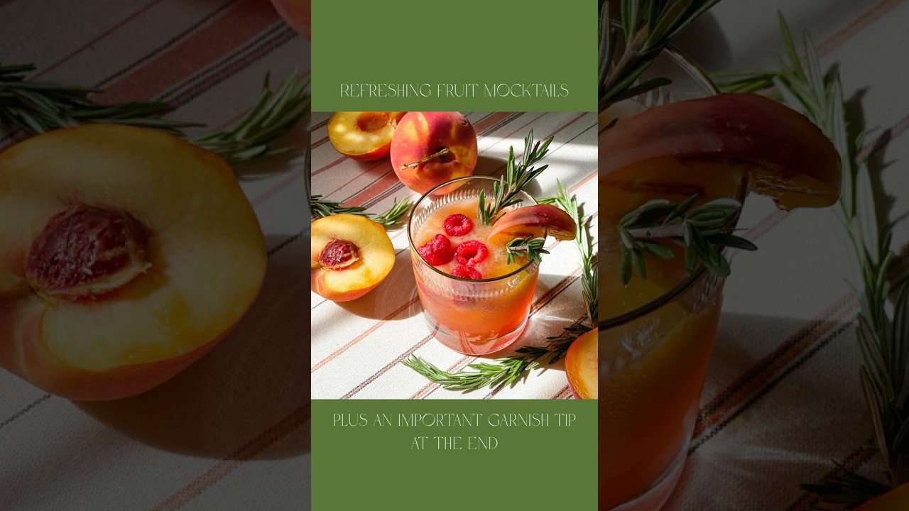 Refreshing Fruit Mocktails 