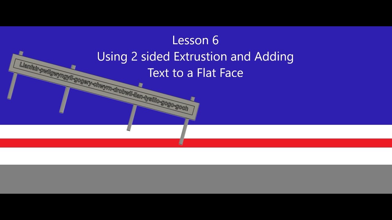 Lesson 6 - Fusion 360 for Beginners. Adding Text to a Surface - YouTube