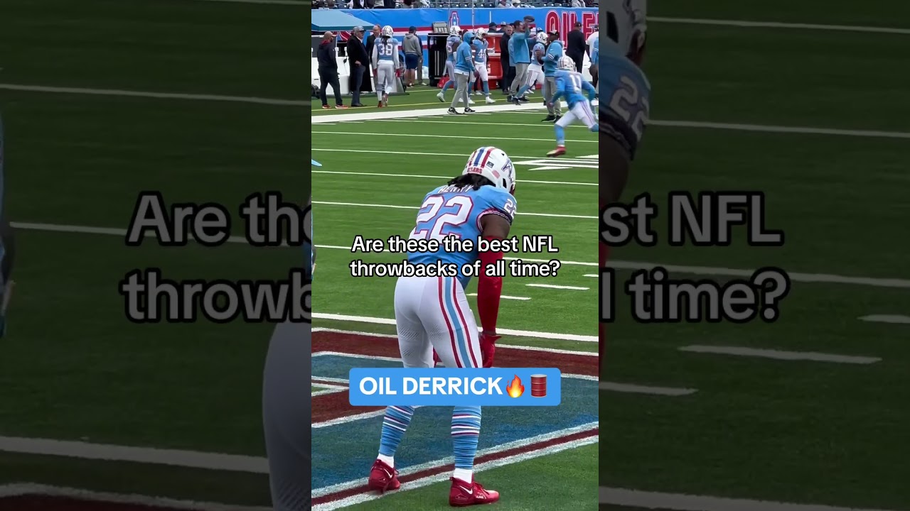 Bringing Back the Glory: The Epic NFL Throwbacks of the Tennessee Titans Oilers 