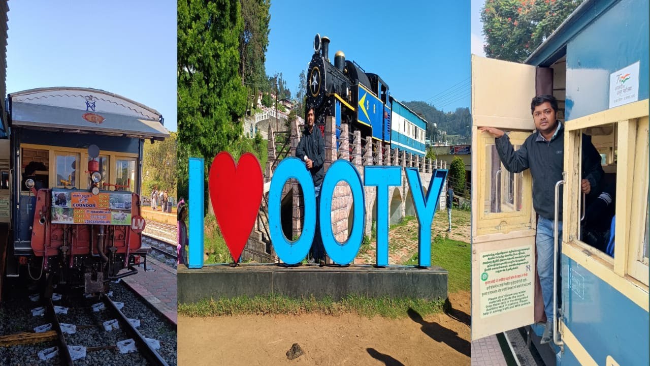 Ooty Toy Train Journey South India II Nilgiri Mountain Railway II