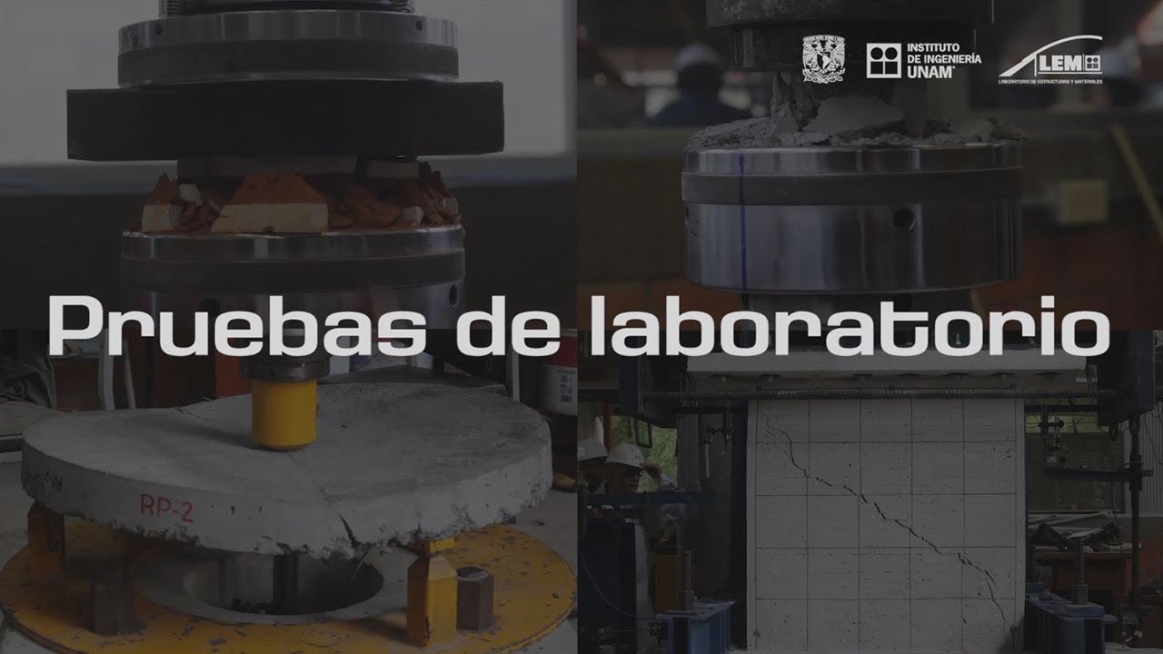 Pruebas en el Laboratorio de Estructuras y Materiales - YouTube
