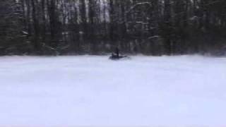 Sleddin in sask