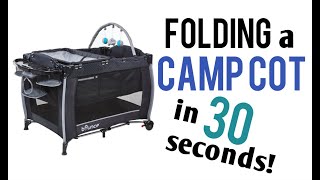 How to open/close a CAMP COT in under 30 seconds