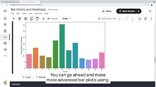 Bar charts and heatmaps - Seaborn Intro