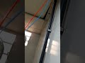 passagem de fios pelo eletroduto. #eletricista #instalação #elétrica #