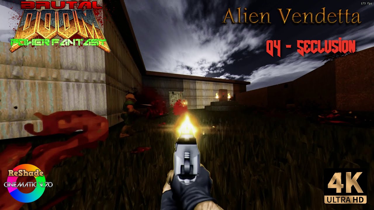 Brutal Doom Power Fantasy - Alien Vendetta - 04 - Seclusion 
