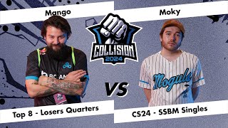 Collision 2024 - Mango (Falco) VS Moky (Fox) - Melee Top 8 - Losers Quarter-Finals
