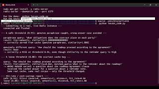 Build 09 lesson 03:Semantic Caching with Redis for LLMs - Similarity Thresholds Cause Wrong Answers