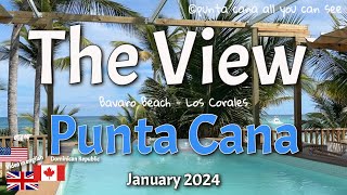 "The View" Beach restaurant in Los Corales directly at the Bavaro Beach. Top Location in Punta Cana!