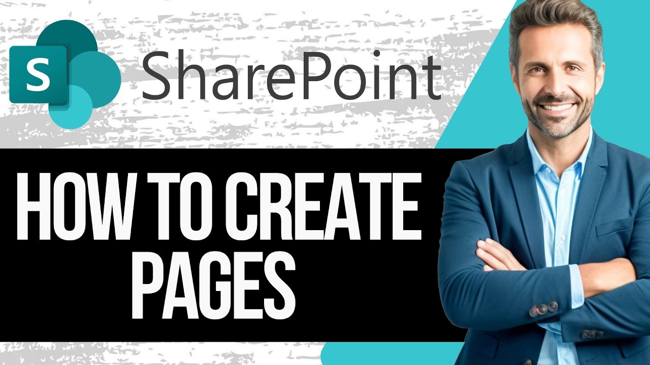 How to Create a Page in SharePoint Online - YouTube
