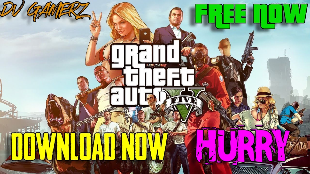 GTA V FREE | EPIC GAMES | USD 0 | DOWNLOAD TODAY | For FREE | HURRY