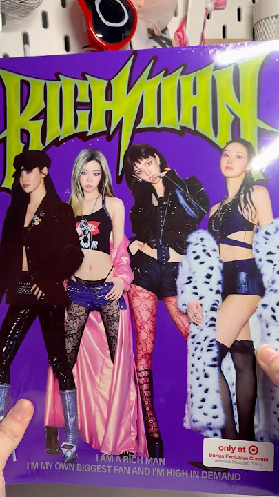 #RichMan #Aespa Album unboxing! Target Exclusive! #kpop #unboxing #kpopalbum #targetexclusive
