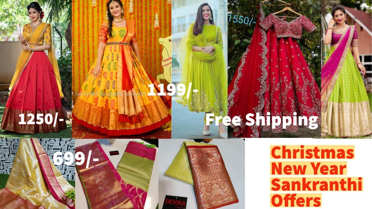 pattu long frock models