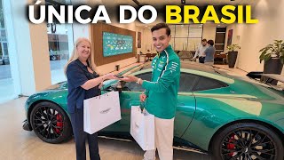 I bought an Aston Martin when I was 25 years old, leaving the favela (cash payment).