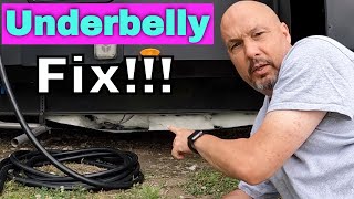 We Have To Fix Our RV Underbelly Sag Again