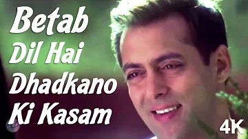 Betab Dil Hai Dhadkano Ki Kasam | Salman Khan | Shilpa Shetty | 4K Video Song | 🎧 HD Audio