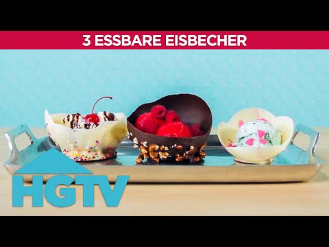 Video: Eisbecher Mit Kirsche Und Schokolade