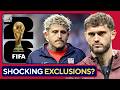 USMNT 2026 World Cup Roster Snubs...