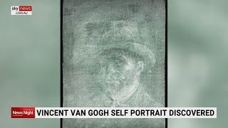 Vincent van Gogh self-portrait discovered