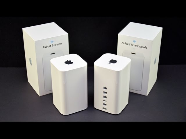 Apple Airport Extreme and Time Capsule (2013): Unboxing & Setup Demo