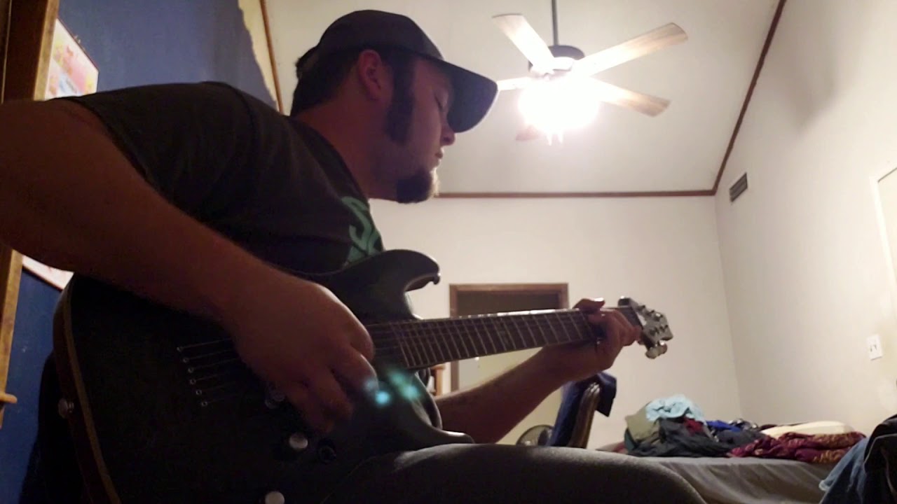 DBZ Broly: Second Coming menu theme #1 guitar cover