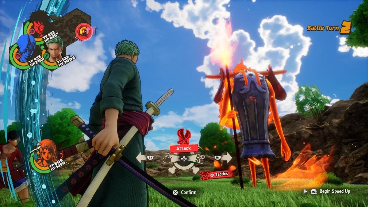 ONE PIECE ODYSSEY Zoro Uses Sanzen Sekai YouTube