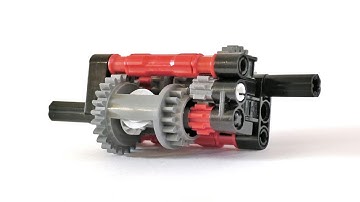 Lego Technic Micro Automatic Gearbox Instructions - Lego Technic Mastery