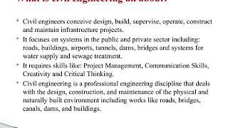 civil engineering ppt