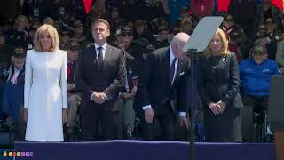 Joe Biden Pooping His Pants at D Day Ceremony