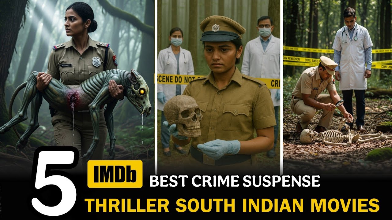 Top 5 Must Watch Latest South Crime Suspense Thriller Movies Hindi 2025 ...