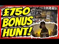 £750 Slots Bonus Hunt! 11 Bonuses But Can Any Pay A BIG WIN!