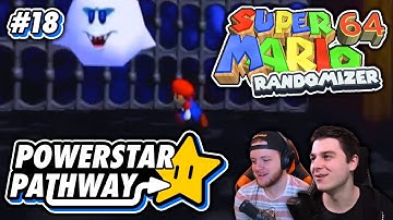 Power Star Pathway Race vs Bird650 #18 | Super Mario 64 Randomizer