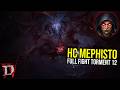 Diablo 4 - HARDCORE T12 MEPHISTO DOWN (Warlock PoV)