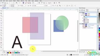 transparency tool - corel draw tutorial for beginner (24) Wealth
