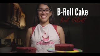 B Roll Cake (Red Velvet)