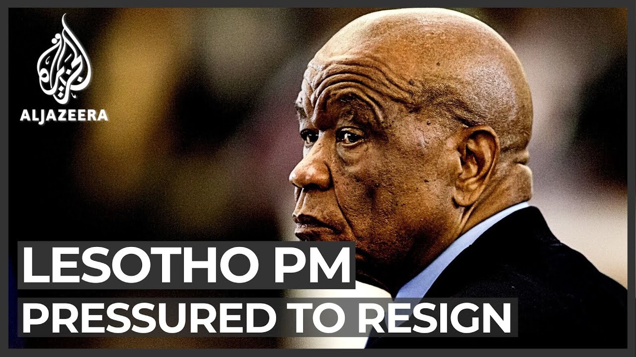 ⁣Lesotho politics: Prime minister under pressure to resign
