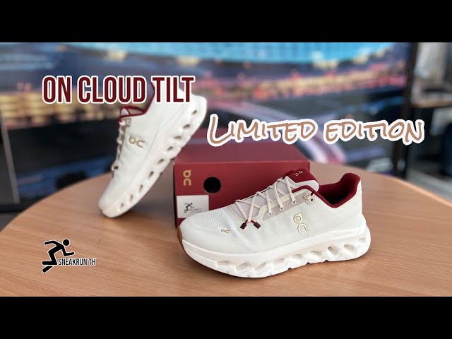 Cloudtilt 巳年限定カラー　ホワイト/レッド26.5cm YouTube