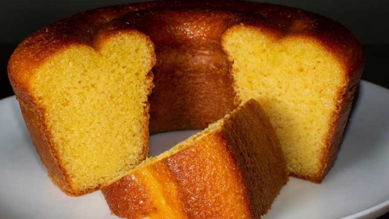 Como Fazer BOLO DE FARINHA DE MILHO 'Bolo Super FOFINHO' MELHOR QUE JÁ COMI / RECEITA FÁCIL E RÁPIDA