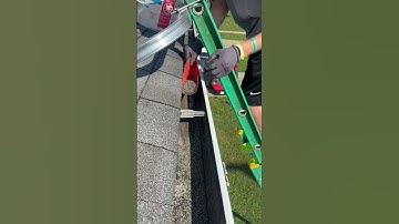Another gutter cleaned, another happy homeowner! 🍁🧼 #shorts #satisfying #guttercleaning