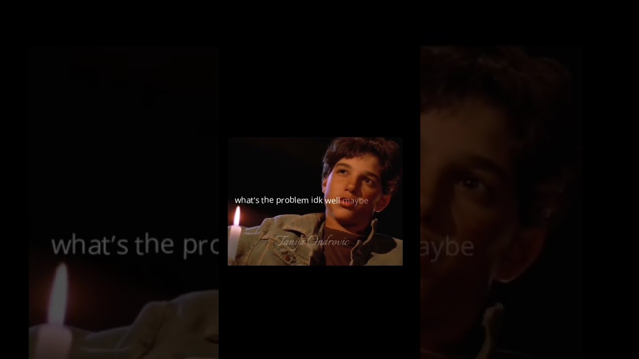 “Maybe I’m in love…” Johnny Cade edit