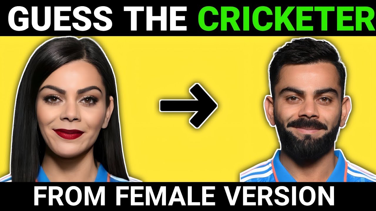 "You Won’t Believe These Cricketers’ Female Look!" - YouTube