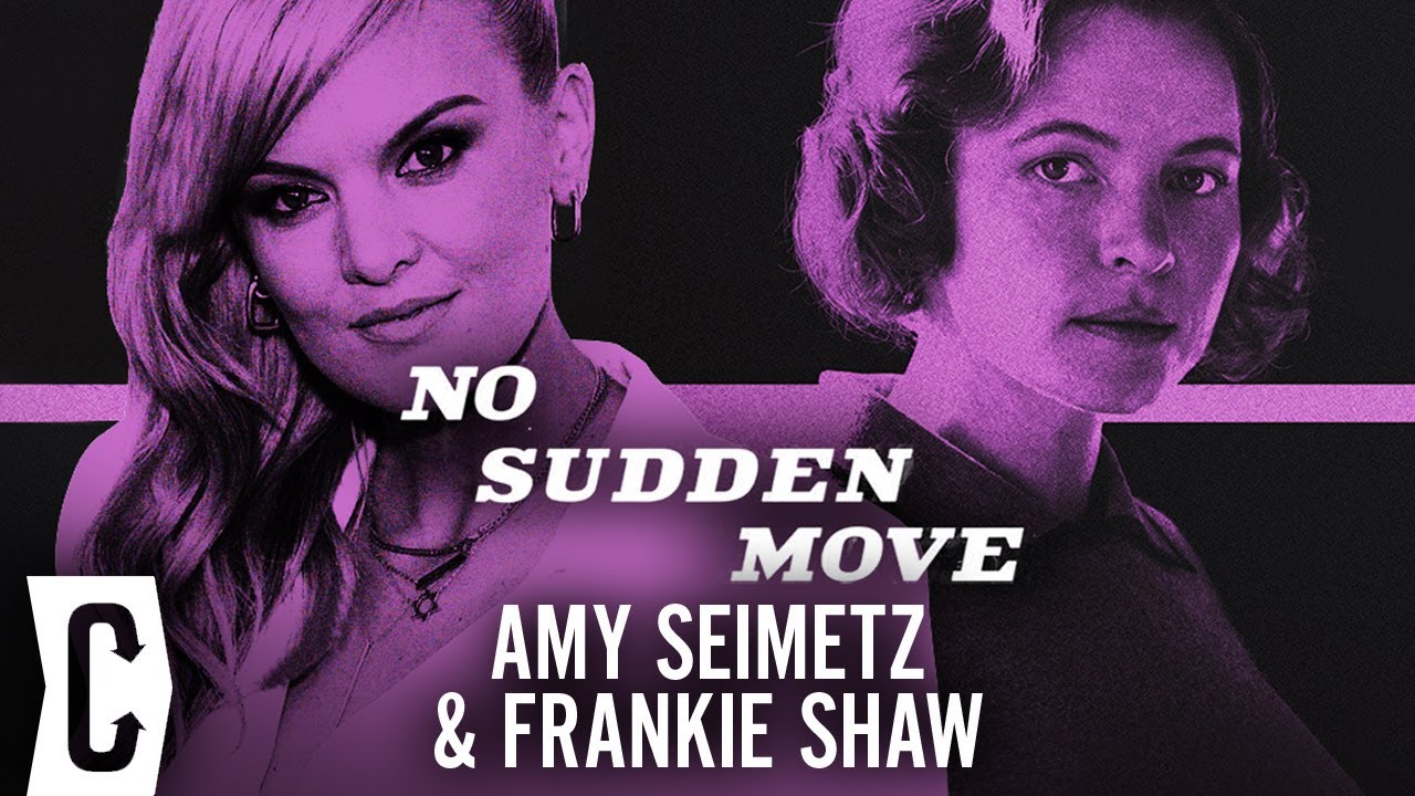 'No Sudden Move' Stars Amy Seimetz and Frankie Shaw on the Scripts Many Twists and Turns