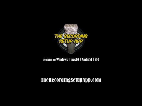 The Recording Setup App – The virtual assistant of audio engineers