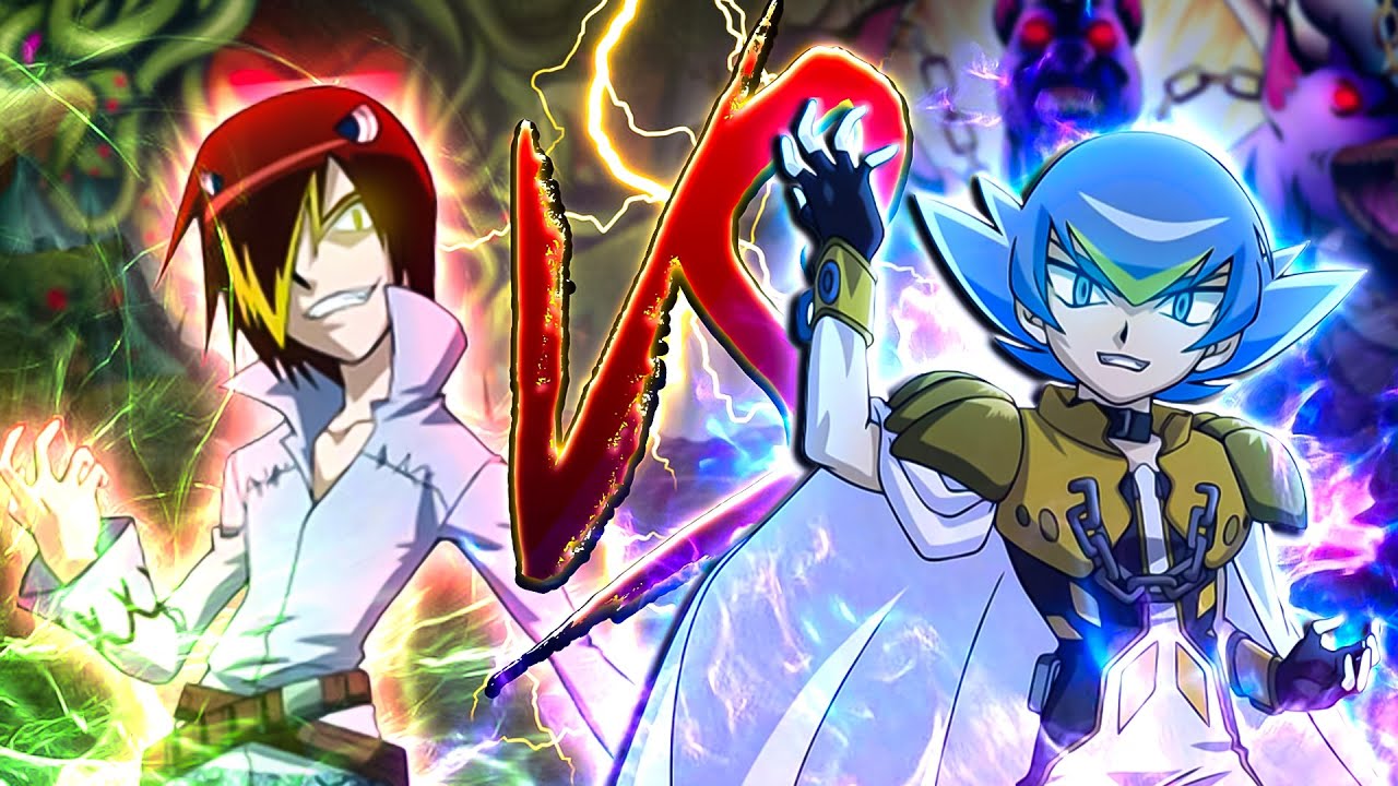 Beyblade 3D Animation: Poison Serpent vs Hades Kerbecs