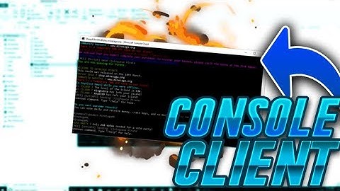 Console Client Tutorial + Minesaga CC Pack download!