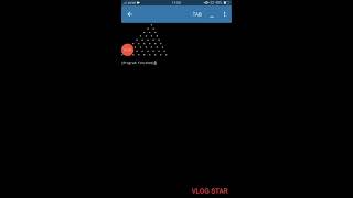 Pyramid Pattern in Python in Android #python #pattern #android #shorts
