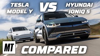 Comparison Test: Hyundai Ioniq 5 vs Tesla Model Y | MotorTrend