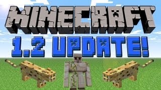 Ocelot,Iron Golem,Upside Down Stairs & More 1.2 Features (Review) :: Minecraft 1.2 Ocelot,Iron Golem,Upside Down Stairs & More 1.2 Features (Review) :: Minecraft 1.2