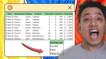 Game Changer - Gegevens sorteren met behulp van een externe aangepaste lijst